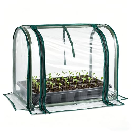 SUMGROW Mini Indoor Greenhouse, 23 x 12 x 16.5 inches