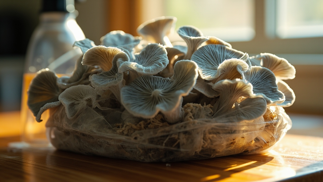 How to Grow Oyster Mushrooms at Home (Kitchen Gourmet, Kit First)
